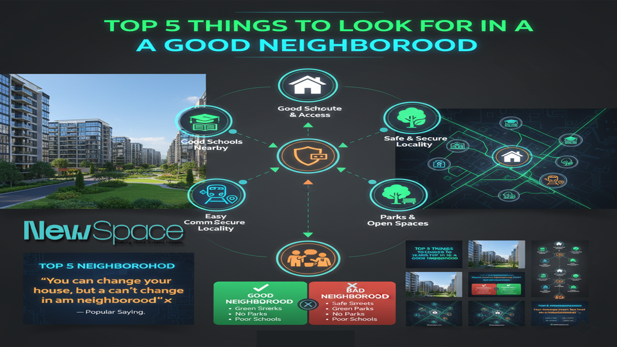 Top 5 Things to Look for in a Good Neighborhood Before Buying a House