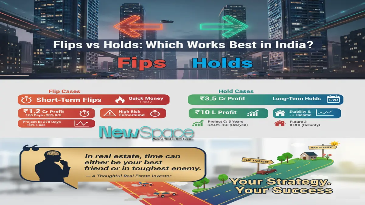 Short-Term Flips vs Long-Term Holds in Indian Real Estate